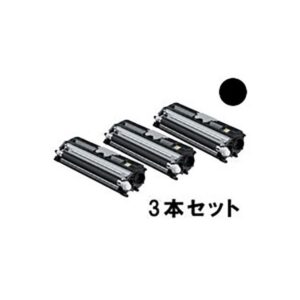 (業務用3セット)【純正品】 KONICAMINOLTA コニカミノルタ トナーカートリッジ 【TVP1600K BK ブラック】 バリューパック