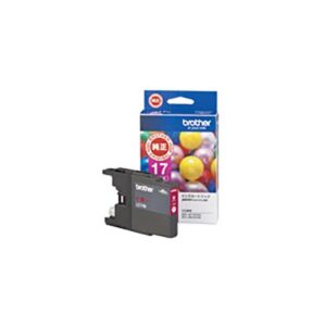 【純正品】 BROTHER ブラザー インクカートリッジ 【LC17M マゼンタ】 大容量