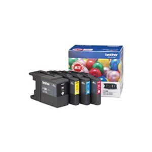 【純正品】 BROTHER ブラザー インクカートリッジ 【LC17-4PK】 大容量 4色パック