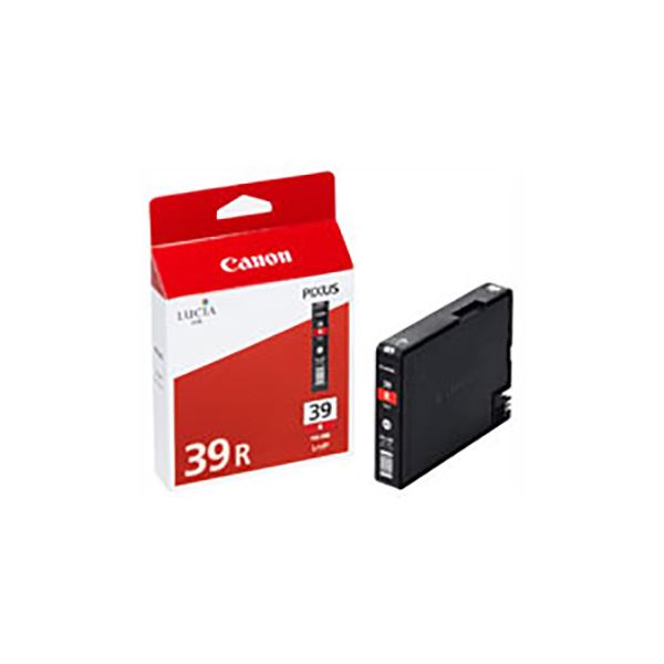 【純正品】 Canon キャノン インクカートリッジ/トナーカートリッジ 【4866B001 PGI-39R レッド】