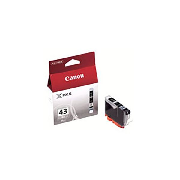【純正品】 Canon キャノン インクカートリッジ/トナーカートリッジ 【6382B001 BCI-43GY グレー】