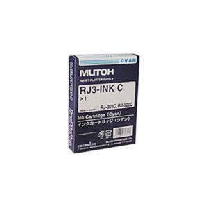 【純正品】 MUTOH ムトー インクカートリッジ 【RJ3-INK-C シアン 】