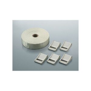 コクヨ 耐震ベルト バックル5個セット ベルト25mm×10m付き EAS-TS17N