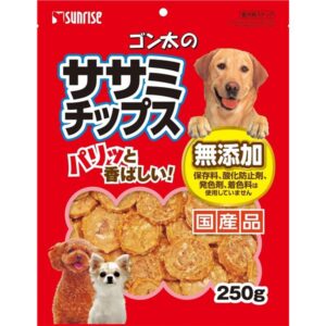 マルカン サンライズ ゴン太のササミチップス 250g 【ペット用品】【代引不可】