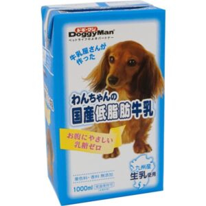 〔まとめ〕 ドッグフード ペットフード ドギーマン ハヤシ わんちゃんの国産 低脂肪 牛乳 1000ml 6セット 日本製 ペット用品 【代引不可】