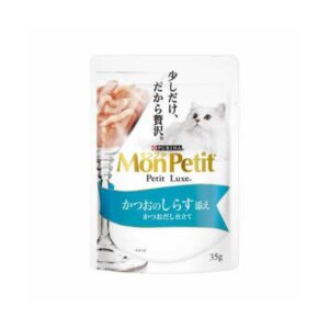 〔まとめ〕 キャットフード ペットフード ネスレ MPプチリュクス かつおしらす添え35g 48セット 猫用品 ペット用品【代引不可】