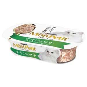 〔まとめ〕 キャットフード ペットフード ネスレ MPプチリュクスカップ チキン＆ツナ57g 48セット 猫用品 ペット用品【代引不可】