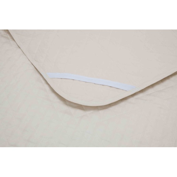 本麻100% 敷パッド/寝具 【シングルサイズ】 洗える 吸水性 放湿性 - 画像 (3)