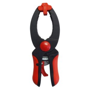 （まとめ）TRAD ラチェット式ハンドクランプ/締め具 【最大口開き：約40mm】 本体材質：ナイロン TR-RHC100 〔業務用/DIY/日曜大工〕【×10セット】