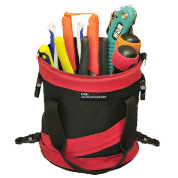 (まとめ)DBLTACT 折りたたみジャンピングバケツ/収納バッグ 【Sサイズ】 DTJ-S 〔業務用/家庭用/DIY/日曜大工〕【×5セット】