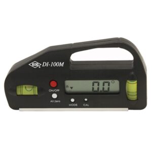 (業務用5セット)KOD デジタル水平器/測定工具 【mm】 マグネット/V溝/自己校正機能付き DI-100M 〔業務用/DIY用品/日曜大工〕