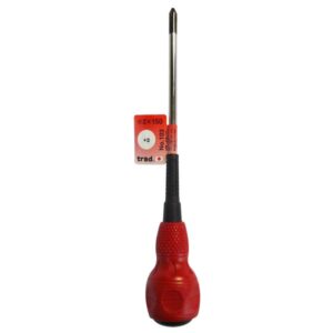 (まとめ)TRAD パワードライバー/作業工具 【+2×150】 日本製 NO.103 〔業務用/DIY用品/日曜大工〕【×50セット】