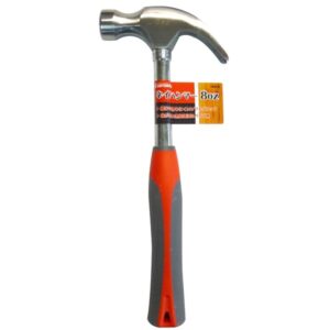 (まとめ)CSK ネールハンマー(かなづち/大工道具) 8オンス ソフトグリップ 釘抜き付き CNH-8 〔業務用/家庭用/DIY/日曜大工〕【×30セット】