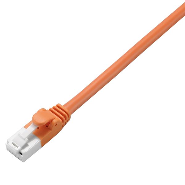エレコム EU RoHS指令準拠ツメ折れ防止LANケーブル(Cat6)/5.0m/簡易パッケージ仕様/オレンジ LD-GPT/DR5/RS - 画像 (2)