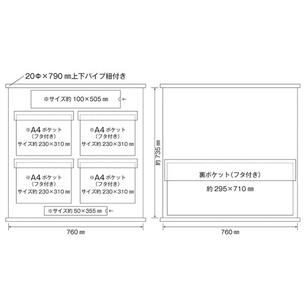 工事管理懸垂幕 安全掲示板 KKM-1YR【代引不可】 - 画像 (2)
