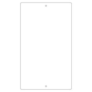 構内標識 Kタテ 白【代引不可】