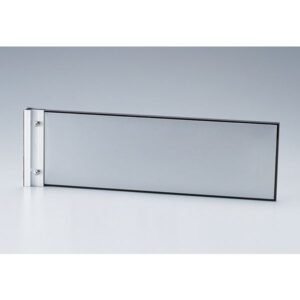 ルームプレート 突き出しタイプ(両面文字) 室名-210-300 (無地)【代引不可】