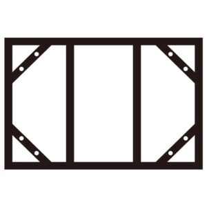 スライドアングル (300×600mm・明治山型用) KHT-3SA【代引不可】