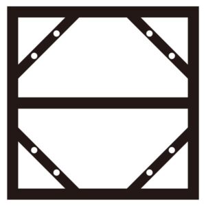 スライドアングル (300×600mm・明治山型用) KHY-2SA【代引不可】