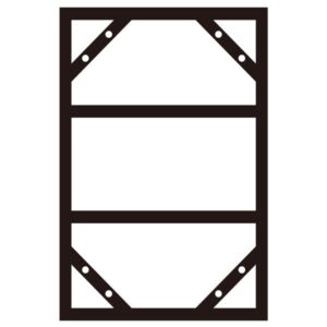 スライドアングル (300×600mm・明治山型用) KHY-3SA【代引不可】