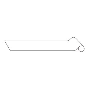 配管識別テープ AH510(大) ■カラー：白(N9.5) 150mm幅【代引不可】