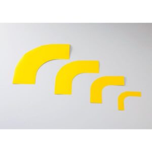 ガードテープ用コーナーテープ GTL-75Y ■カラー:黄 75mm幅【10枚1組】【代引不可】