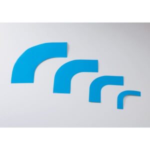 ガードテープ用コーナーテープ GTL-75BL ■カラー:青 75mm幅【10枚1組】【代引不可】