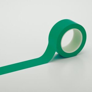 クリーンルーム用ラインテープ HCP-50G ■カラー:緑 50mm幅【代引不可】