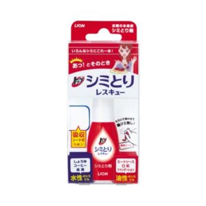 (まとめ) ライオン トップ シミとりレスキュー 17ml(吸収シート5枚付き) 1セット 【×10セット】