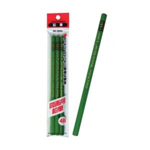 三菱 鉛筆 4B 3本入 【10個セット】 32-806