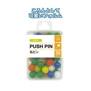 カラー丸ピン（50P） 【12個セット】 32-319