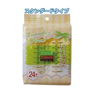 Citrus Colors ランドリーピンチ24個入 【12個セット】 38-811