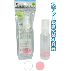 トラベルスプレーボトル(100ml) カラーアソート/指定不可 【10個セット】 40-836