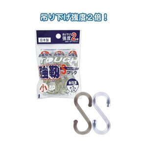 強靭Sフック（小・4P） カラーアソート/指定不可 【12個セット】 40-988
