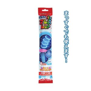 ルミカ 光るブレスレット4本入（ブルー） 37-334【12個セット】