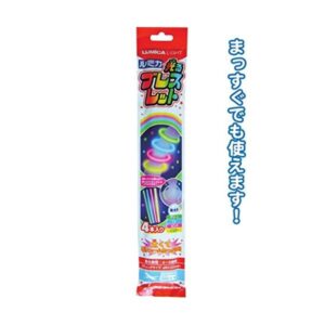 ルミカ 光るブレスレット4本入色アソート（G・B・P・Y） 37-337【12個セット】
