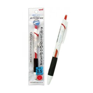 三菱 クセになる滑らかジェットストリーム0.5赤 32-495【10個セット】