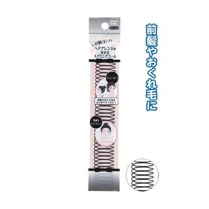 しっかり留めてアレンジ決まる!スプリングコーム黒 【12個セット】 27-351