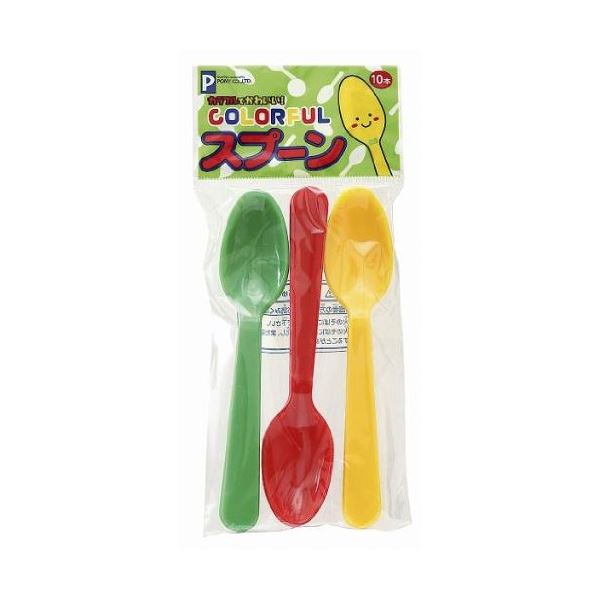スプーン10P(プラ) 【12個セット】 1039