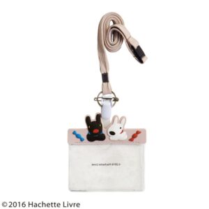 リサとガスパール ネームホルダー【3個セット】ベージュ