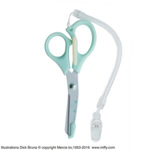 ミッフィー 医療用はさみ【伸びるはさみ】 グリーン【2本セット】