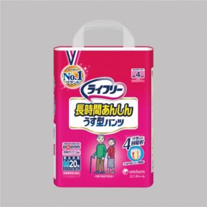 (まとめ)ユニ・チャーム パンツ型 LF長時間あんしんうす型パンツ(2)M20枚 袋【×3セット】