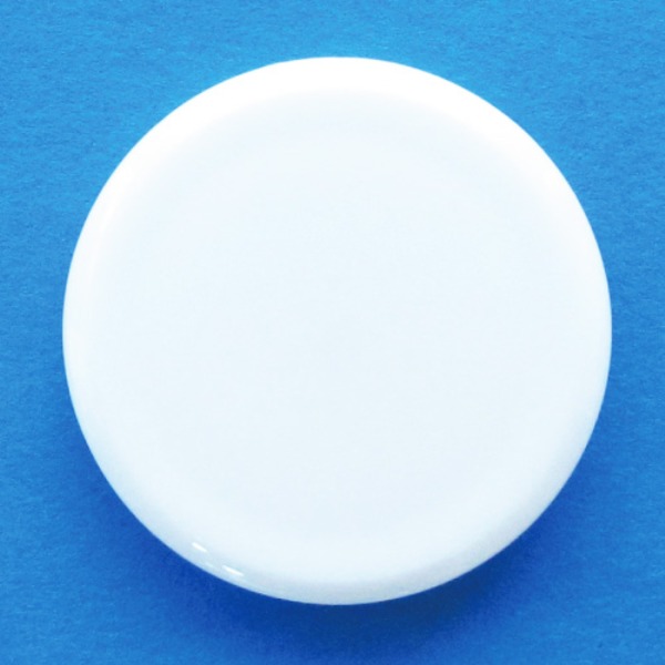 (業務用50セット) ミツヤ カラーマグネット MR-50 白 50mm 10個 - 画像 (2)