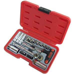 (業務用3個セット) H＆H ソケットレンチセット/作業工具 【24個入り】 差込角：9.5mm H-3024 3/8