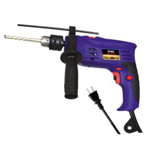 (業務用3個セット) TRAD 振動ドリル(電動ドリル) 本体のみ 【500W】 ロック式チャック キー付き TOD-500L ブルー(青) 〔DIY用品/日曜大工〕