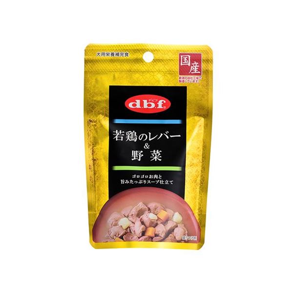 〔まとめ〕 ドッグフード ペットフード デビフ 若鶏のレバー&野菜 100g 48セット 日本製 ドックフード ペット用品【代引不可】