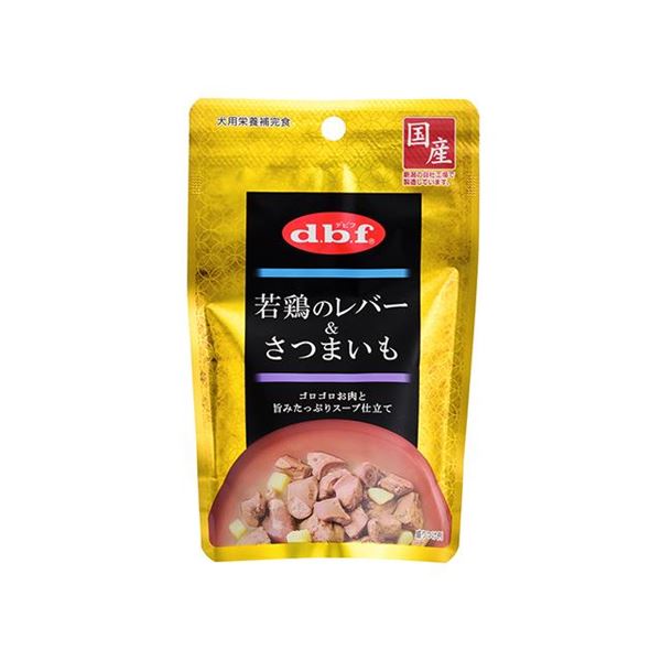 〔まとめ〕 ドッグフード ペットフード デビフ 若鶏のレバー&さつまいも 100g 48セット 日本製 ドックフード ペット用品【代引不可】