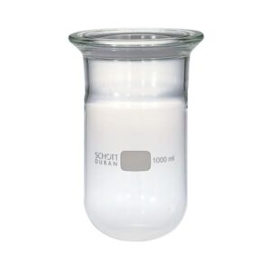 【柴田科学】セパラブルフラスコ 円筒形 バンド式(SCHOTTタイプ) 100mm 2L 005550-2000