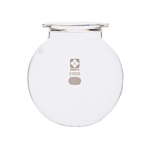 【柴田科学】セパラブルフラスコ 丸形 バンド式 85mm 1L 005810-1000