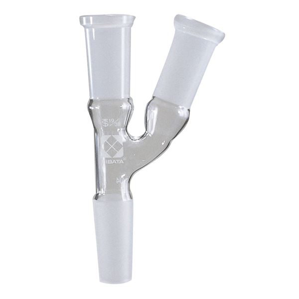 【柴田科学】共通摺合連結管 枝管付 19/38-19/38 007460-1919